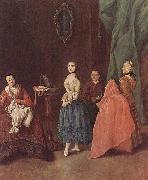 Pietro Longhi, Dame bei der Schneiderin